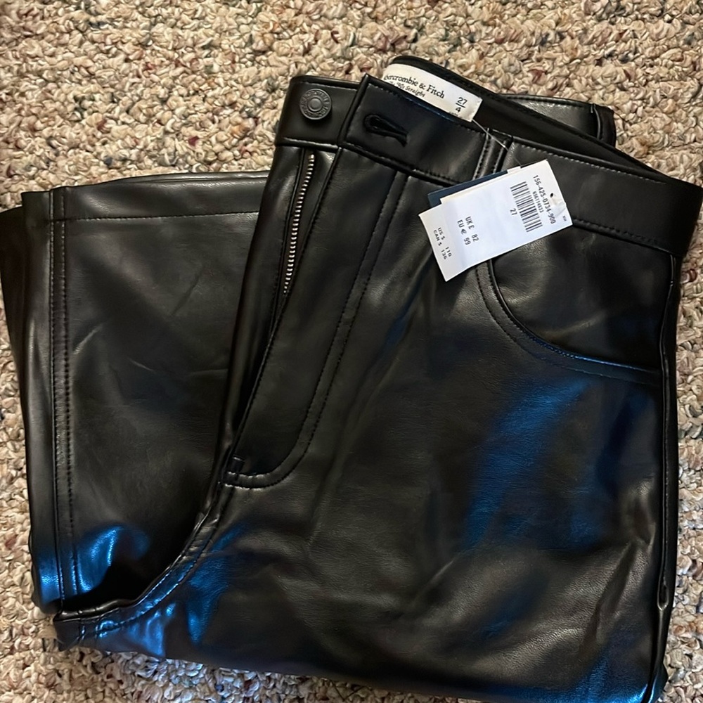 A&F Curve Love Vegan Leather
